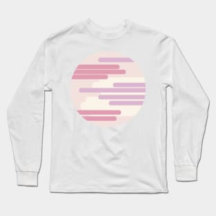 Pink and Purple Streams Long Sleeve T-Shirt